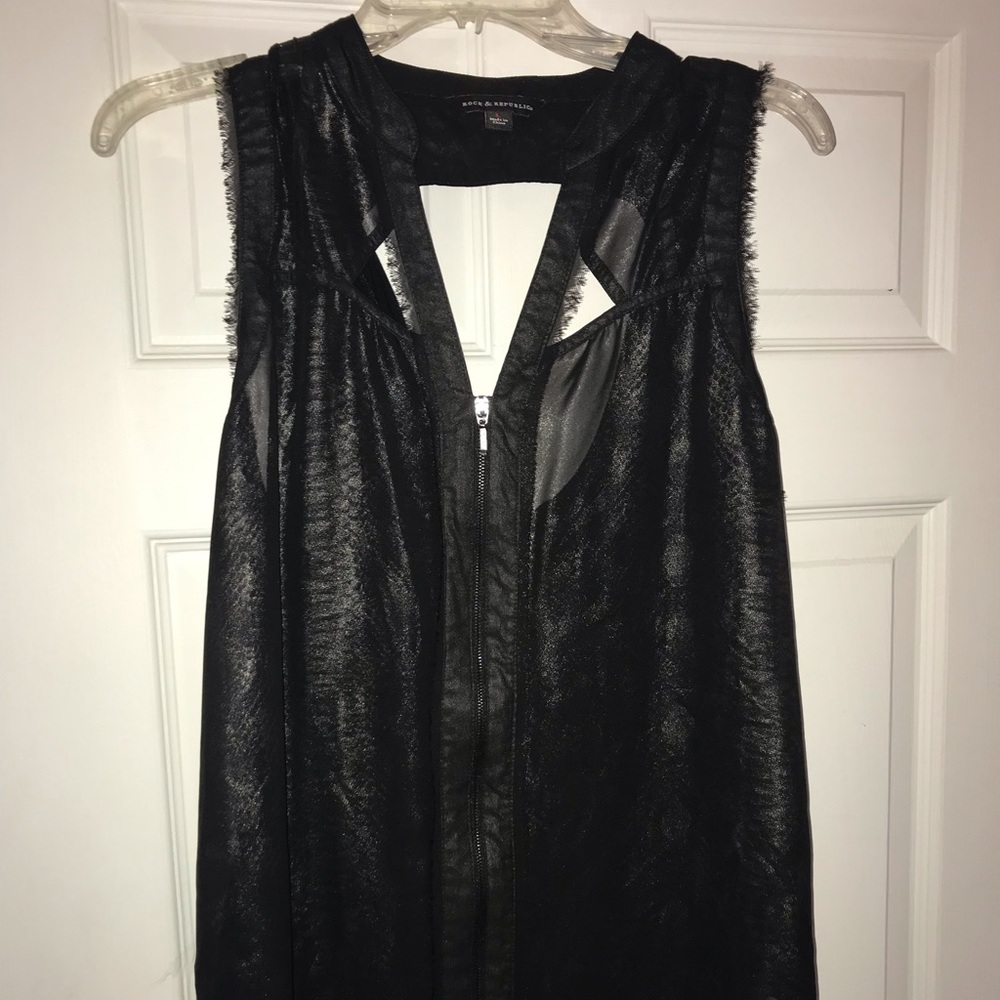 Rock n Republic zip up tank